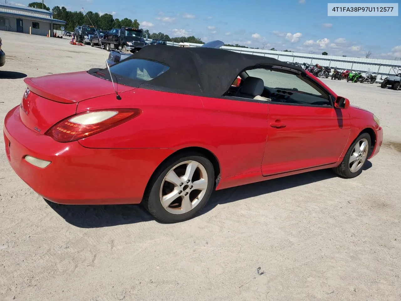 2007 Toyota Camry Solara Se VIN: 4T1FA38P97U112577 Lot: 73497174