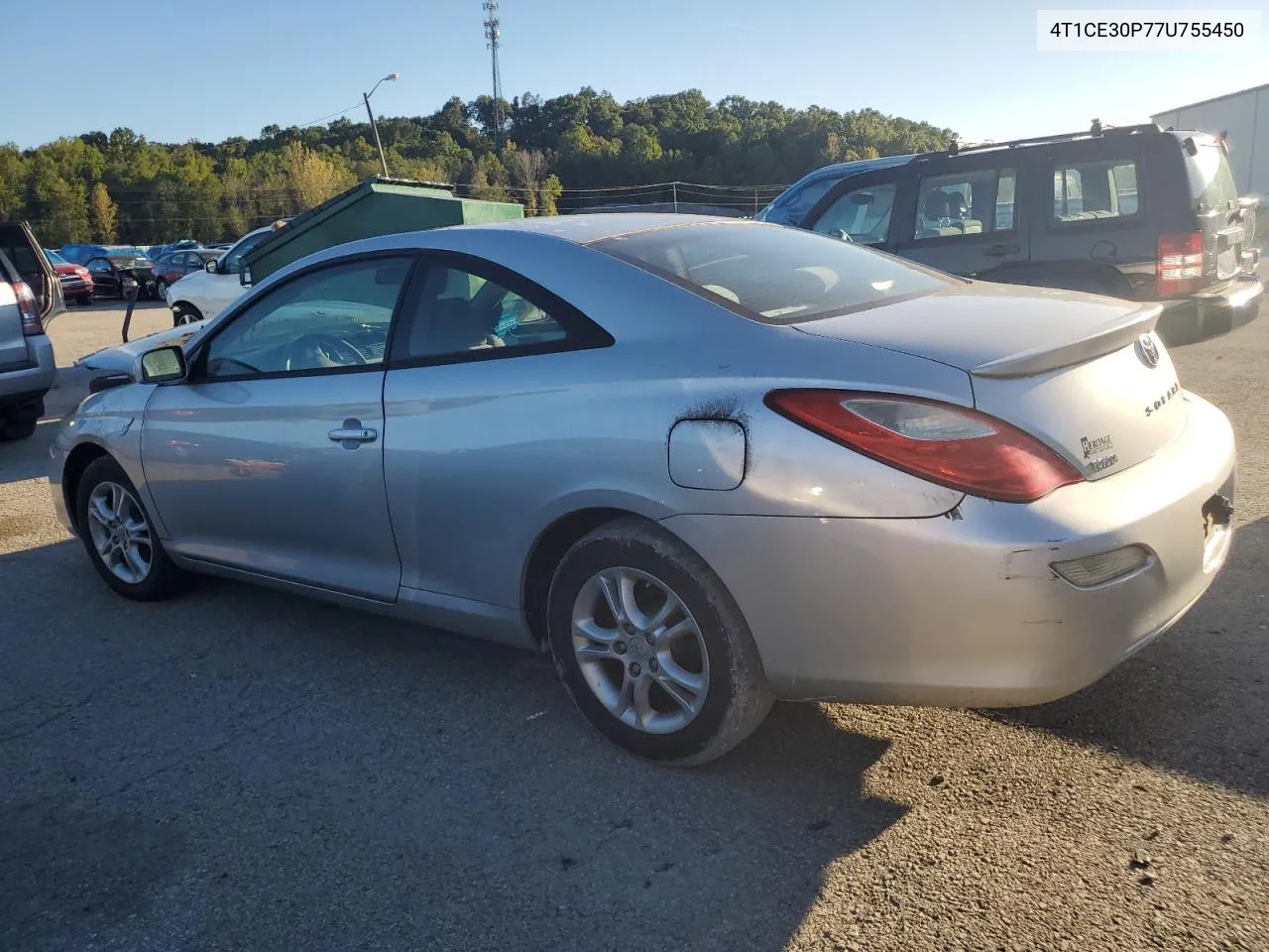 2007 Toyota Camry Solara Se VIN: 4T1CE30P77U755450 Lot: 73699264