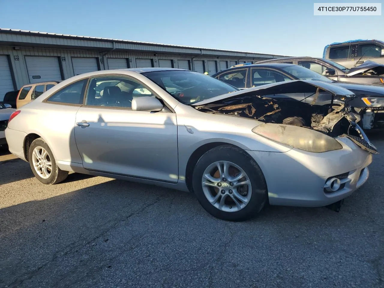 2007 Toyota Camry Solara Se VIN: 4T1CE30P77U755450 Lot: 73699264