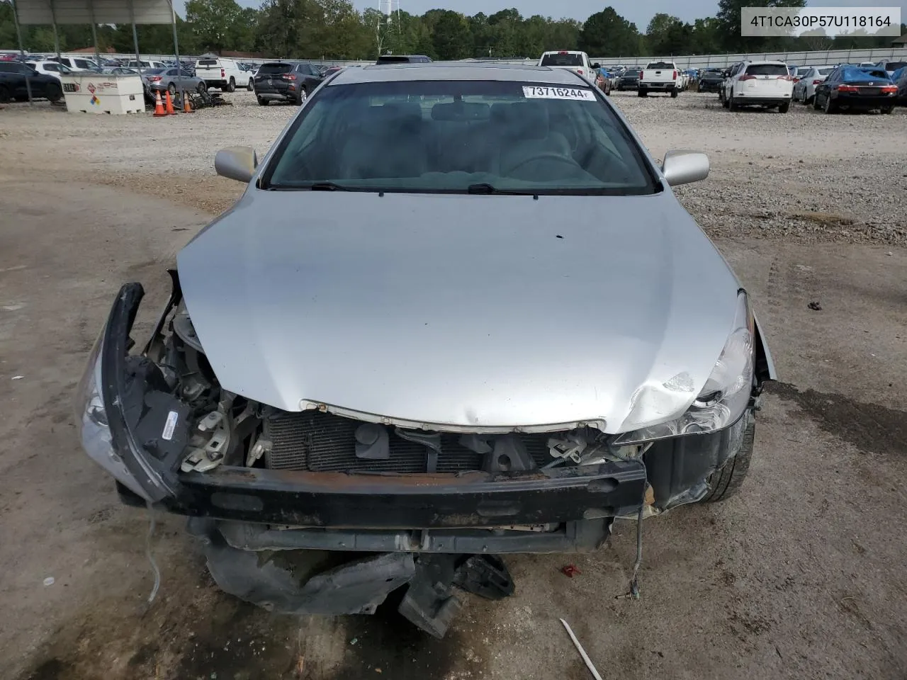 4T1CA30P57U118164 2007 Toyota Camry Solara Se