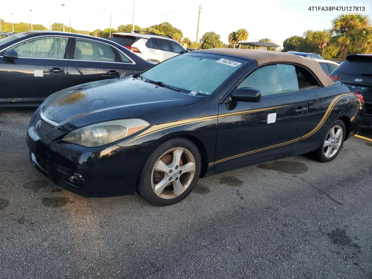 2007 Toyota Camry Solara Se VIN: 4T1FA38P47U127813 Lot: 74025014