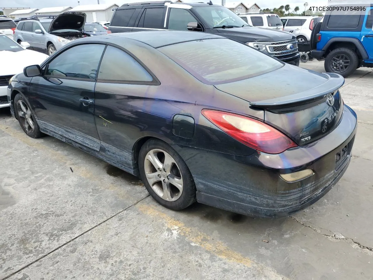 2007 Toyota Camry Solara Se VIN: 4T1CE30P97U754896 Lot: 74200154