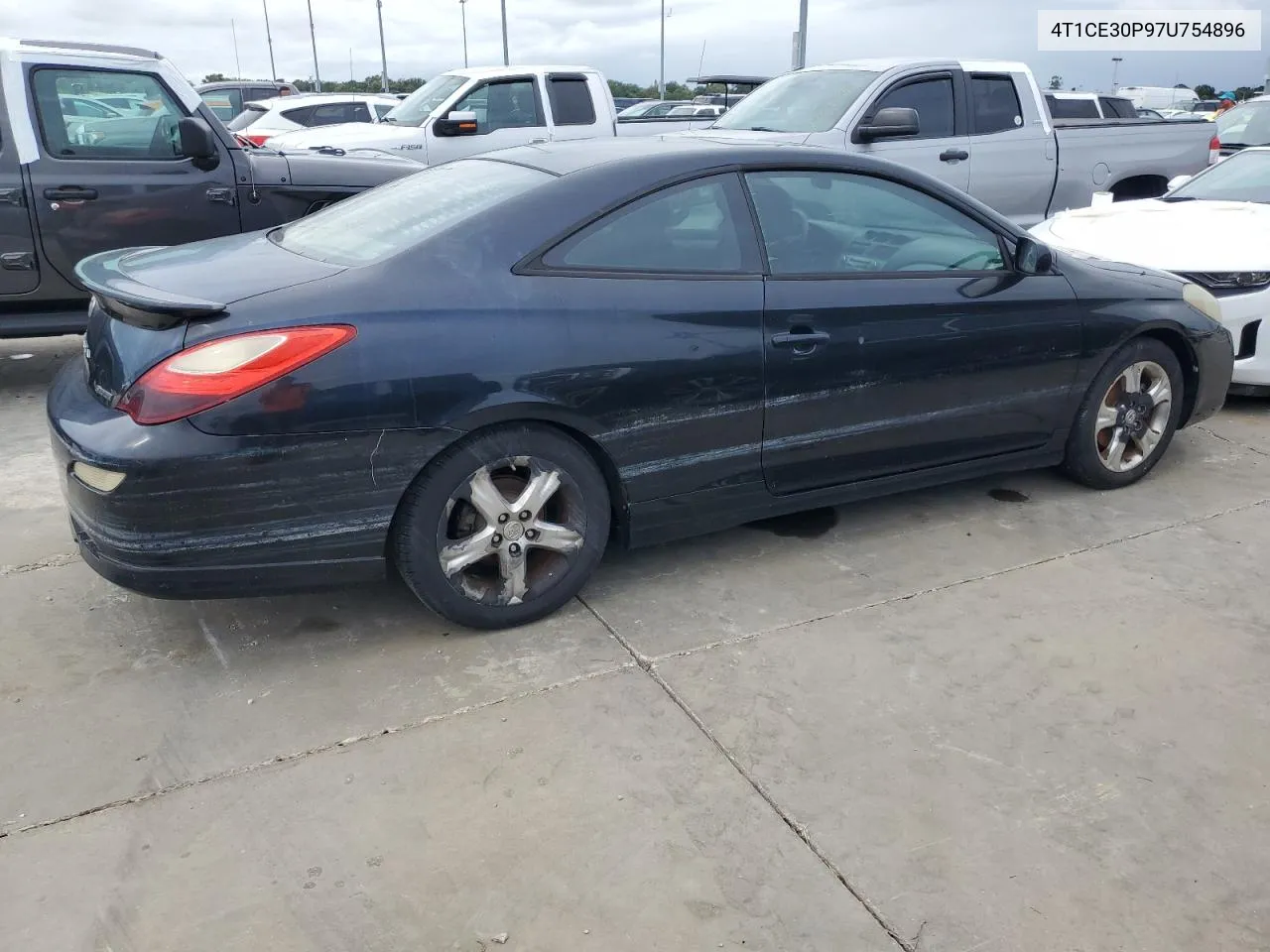 2007 Toyota Camry Solara Se VIN: 4T1CE30P97U754896 Lot: 74200154