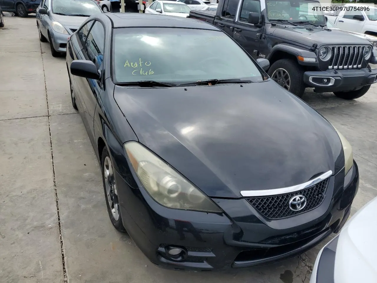 2007 Toyota Camry Solara Se VIN: 4T1CE30P97U754896 Lot: 74200154