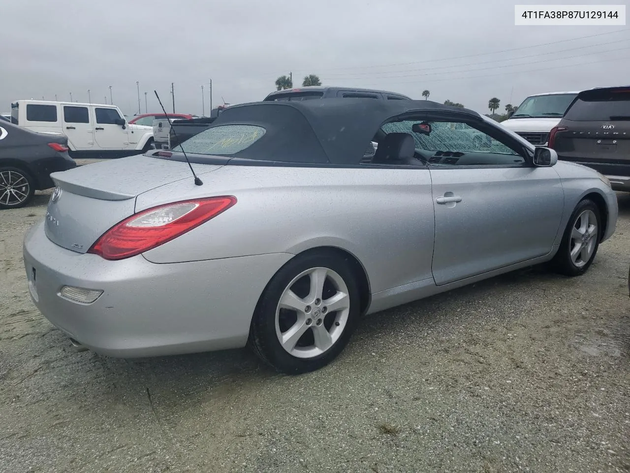 2007 Toyota Camry Solara Se VIN: 4T1FA38P87U129144 Lot: 74271174