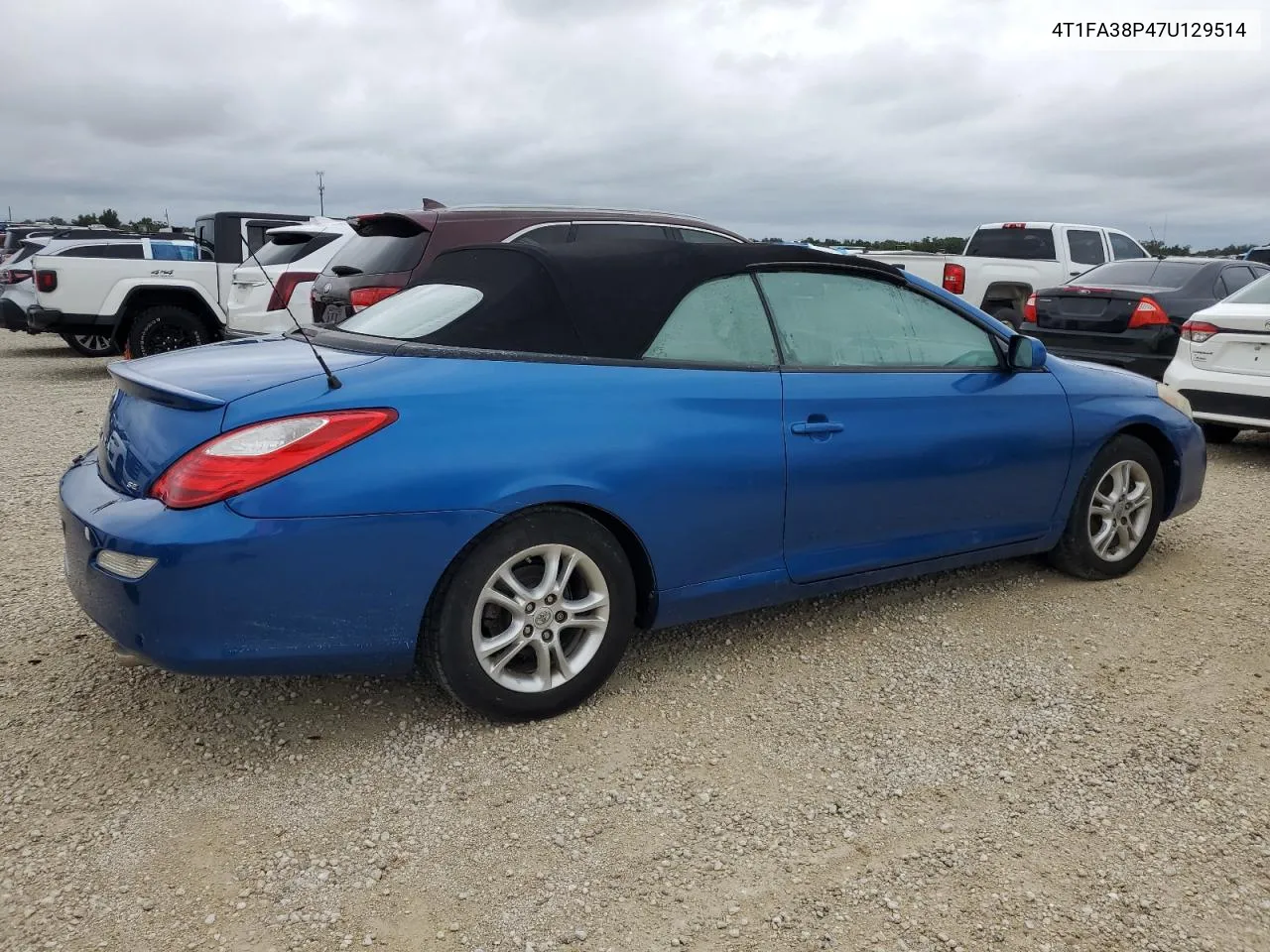 2007 Toyota Camry Solara Se VIN: 4T1FA38P47U129514 Lot: 74372284