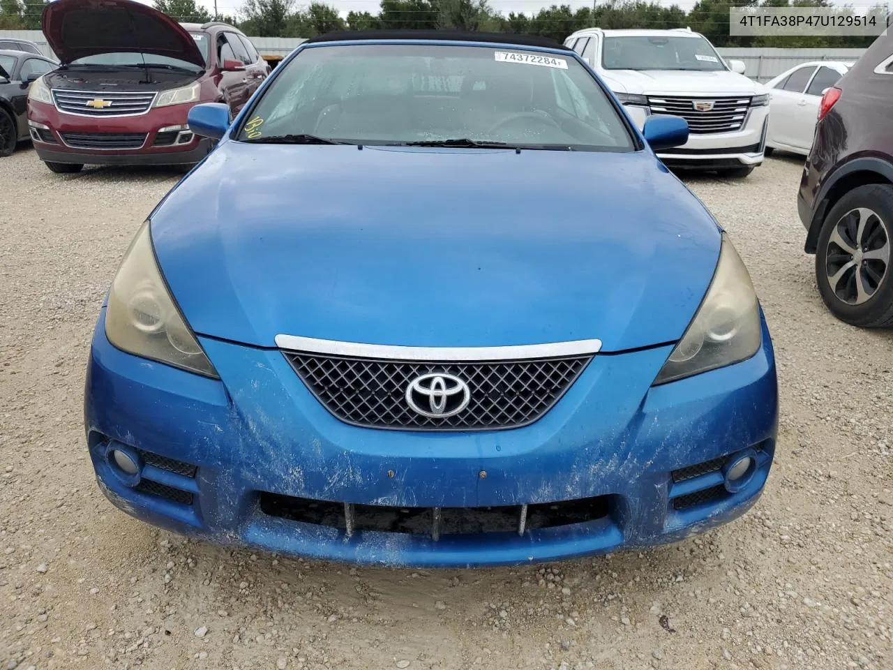 2007 Toyota Camry Solara Se VIN: 4T1FA38P47U129514 Lot: 74372284