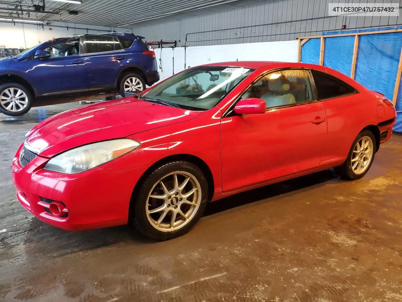 2007 Toyota Camry Solara Se VIN: 4T1CE30P47U757432 Lot: 74661404