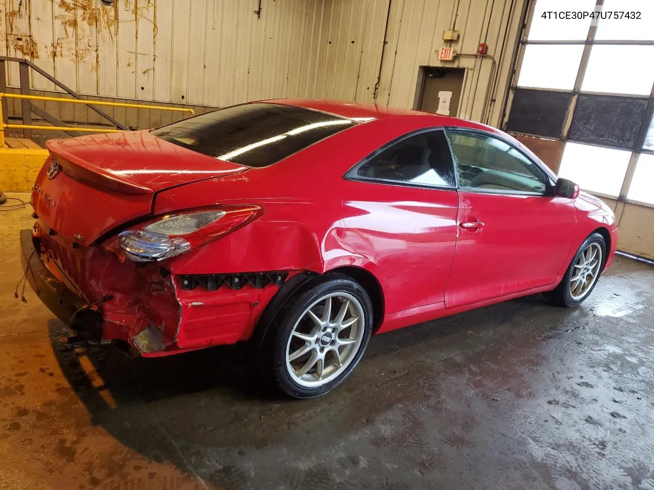 2007 Toyota Camry Solara Se VIN: 4T1CE30P47U757432 Lot: 74661404