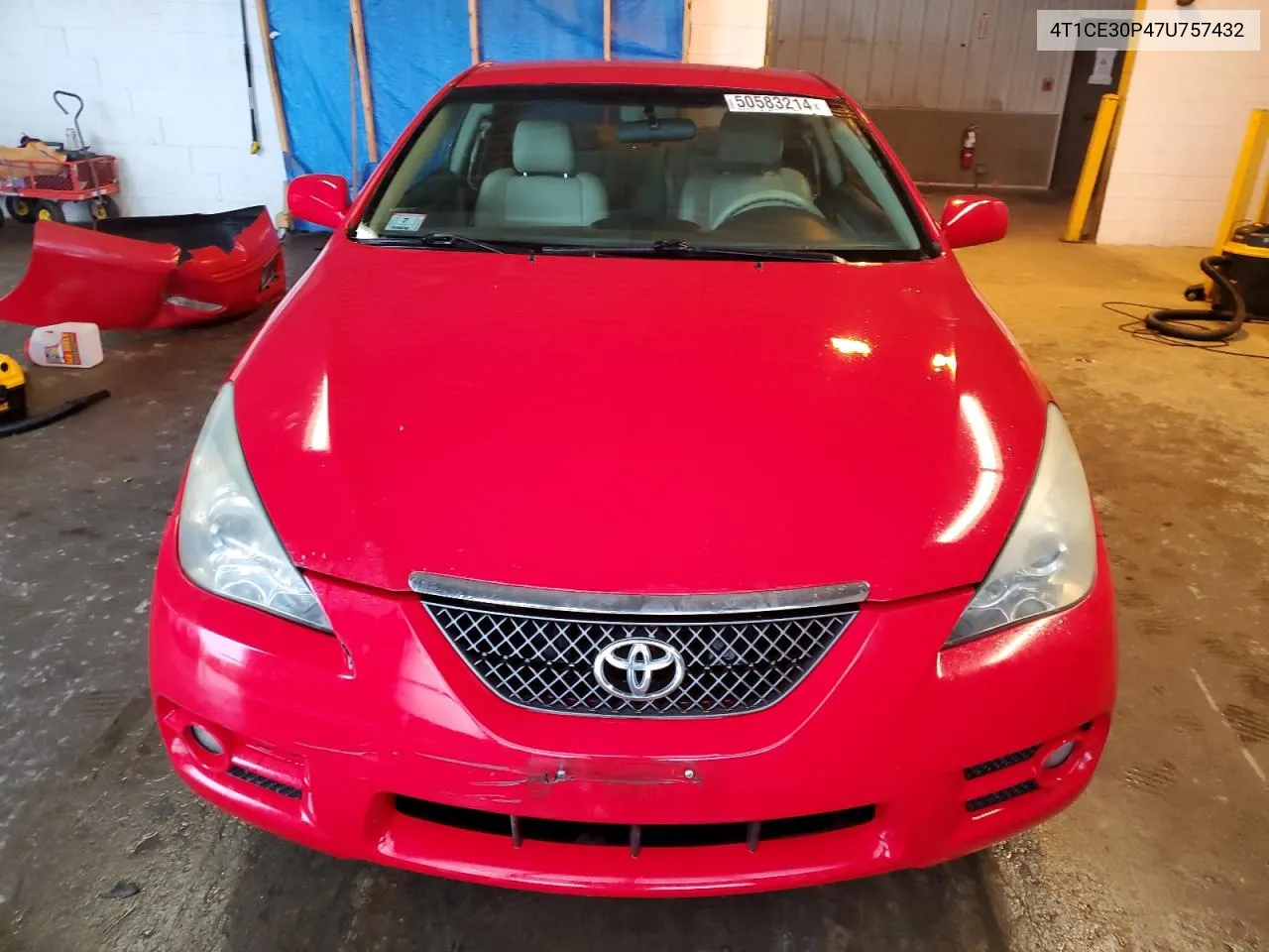 2007 Toyota Camry Solara Se VIN: 4T1CE30P47U757432 Lot: 74661404