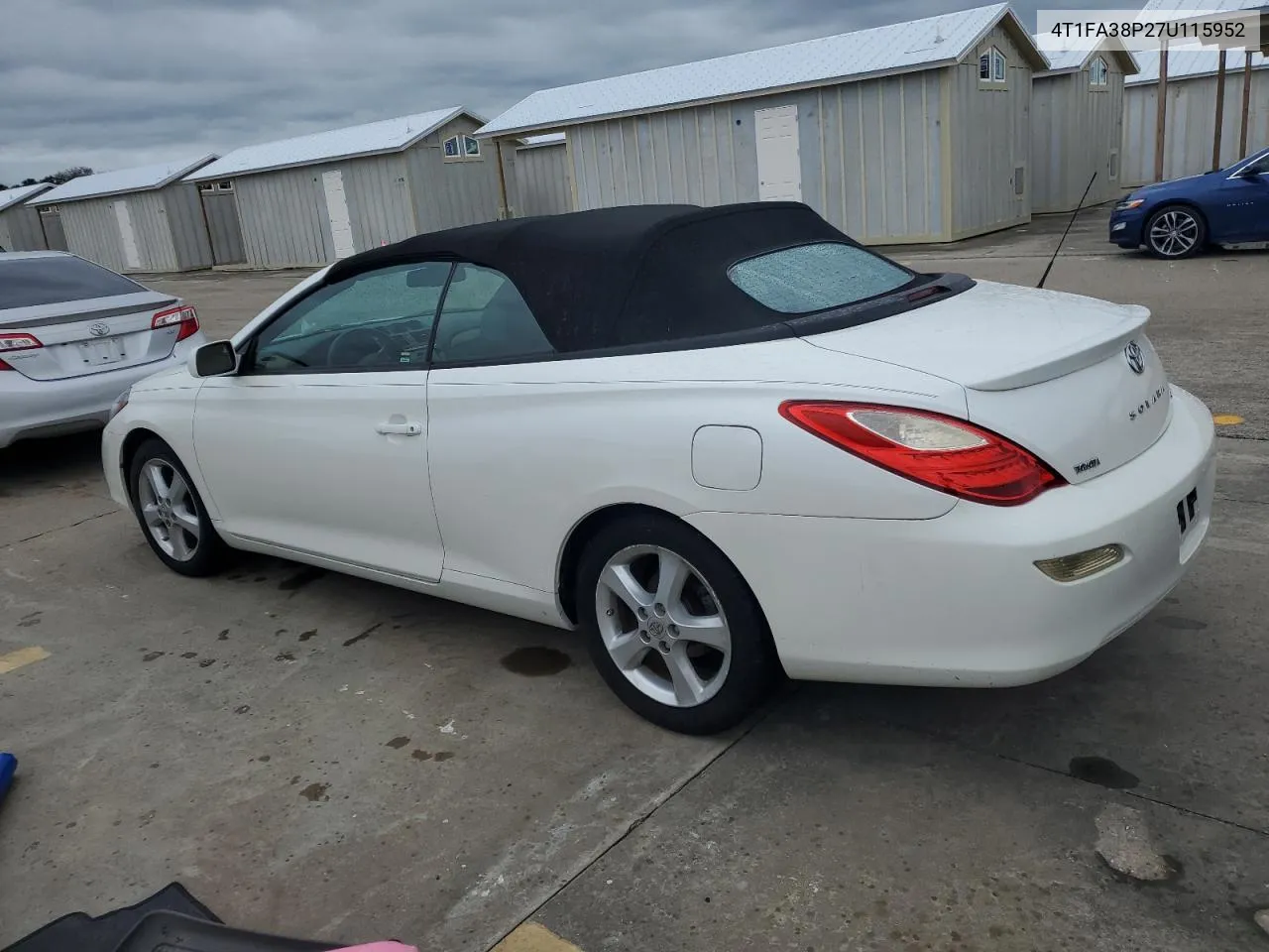 2007 Toyota Camry Solara Se VIN: 4T1FA38P27U115952 Lot: 74797314