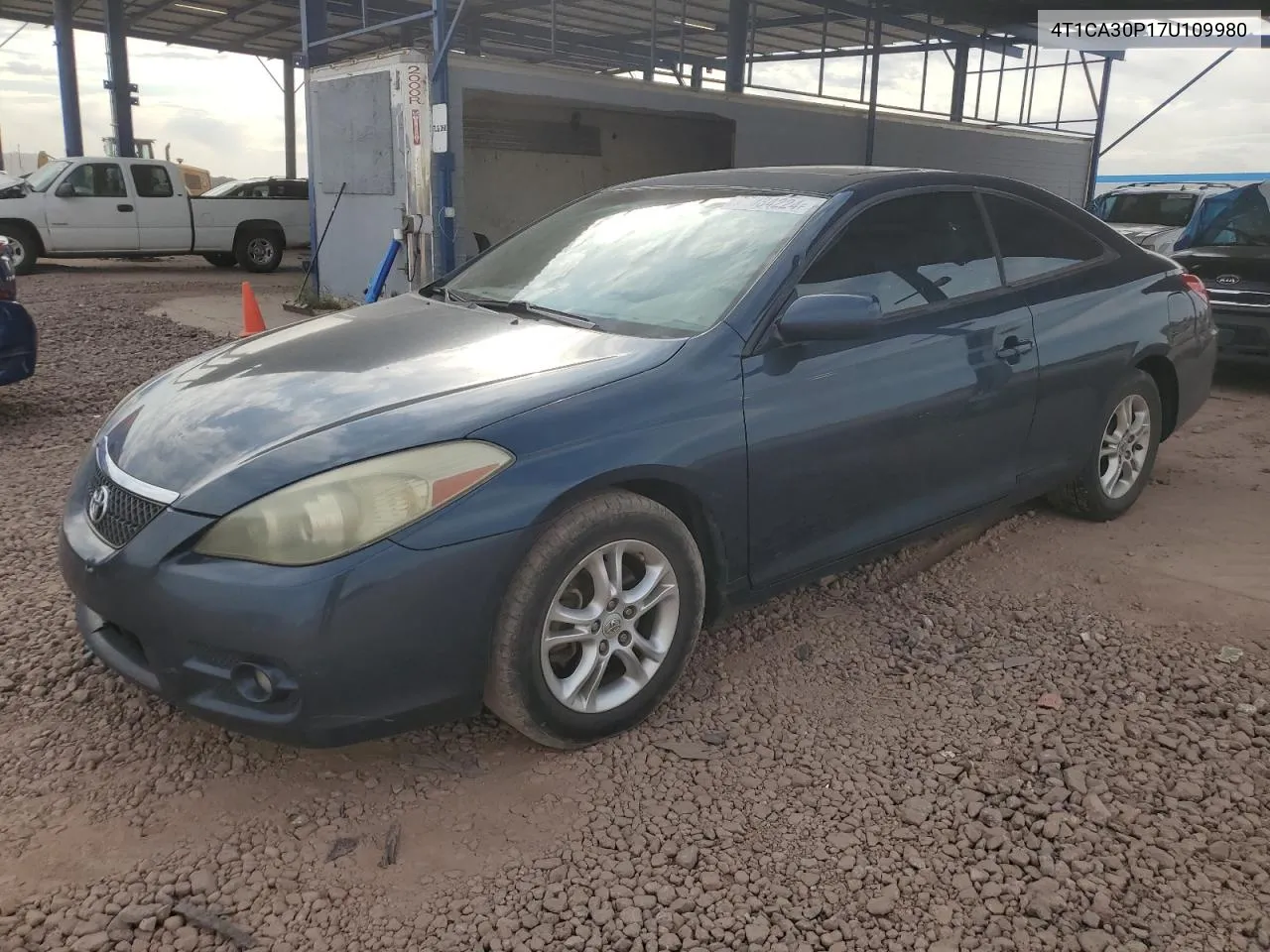 4T1CA30P17U109980 2007 Toyota Camry Solara Se