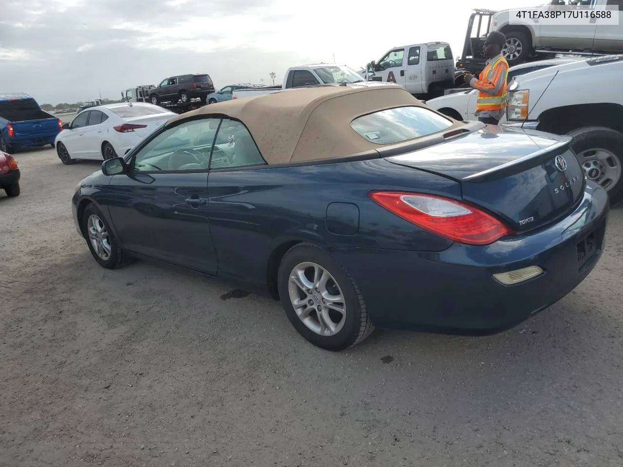 2007 Toyota Camry Solara Se VIN: 4T1FA38P17U116588 Lot: 75071324