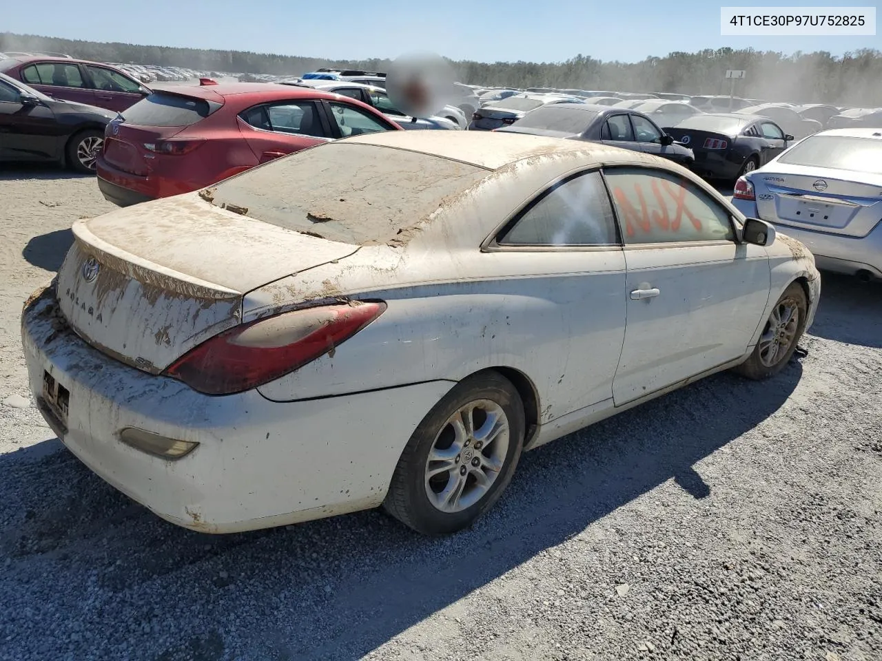 4T1CE30P97U752825 2007 Toyota Camry Solara Se