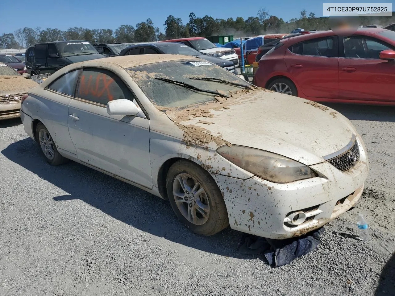 4T1CE30P97U752825 2007 Toyota Camry Solara Se