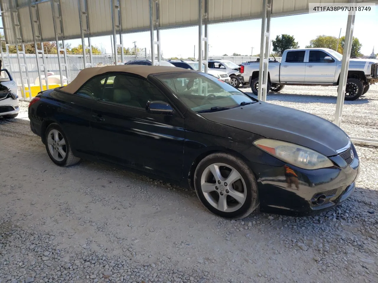 2007 Toyota Camry Solara Se VIN: 4T1FA38P97U118749 Lot: 75330274