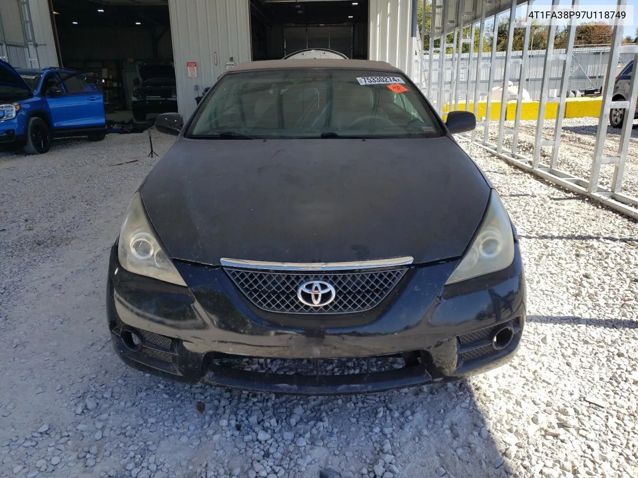 2007 Toyota Camry Solara Se VIN: 4T1FA38P97U118749 Lot: 75330274