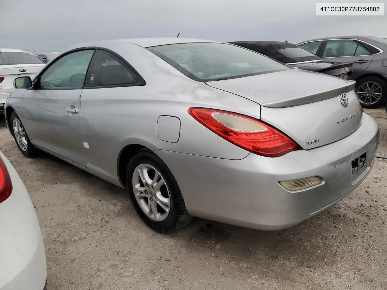 4T1CE30P77U754802 2007 Toyota Camry Solara Se