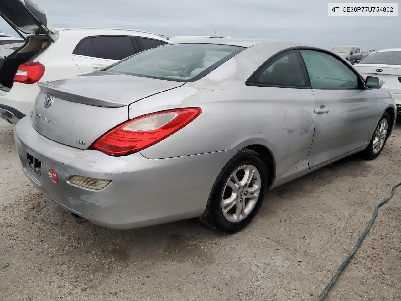 2007 Toyota Camry Solara Se VIN: 4T1CE30P77U754802 Lot: 75417074