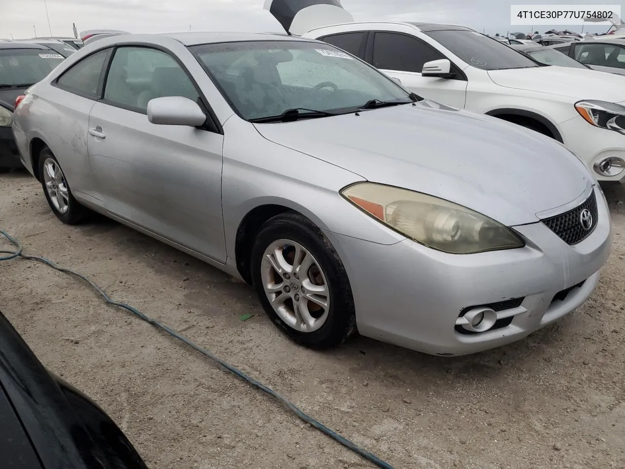 2007 Toyota Camry Solara Se VIN: 4T1CE30P77U754802 Lot: 75417074