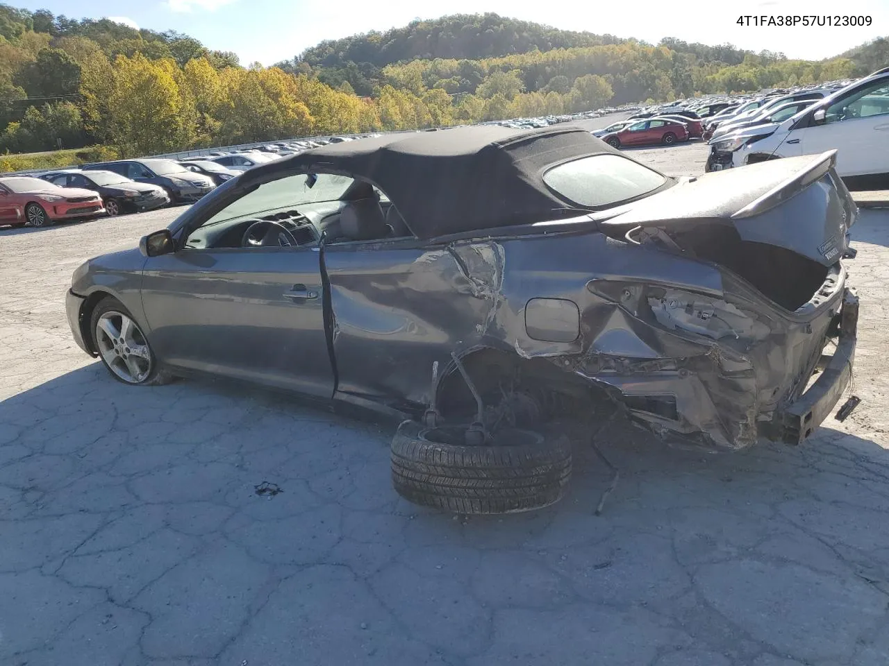 2007 Toyota Camry Solara Se VIN: 4T1FA38P57U123009 Lot: 75668104