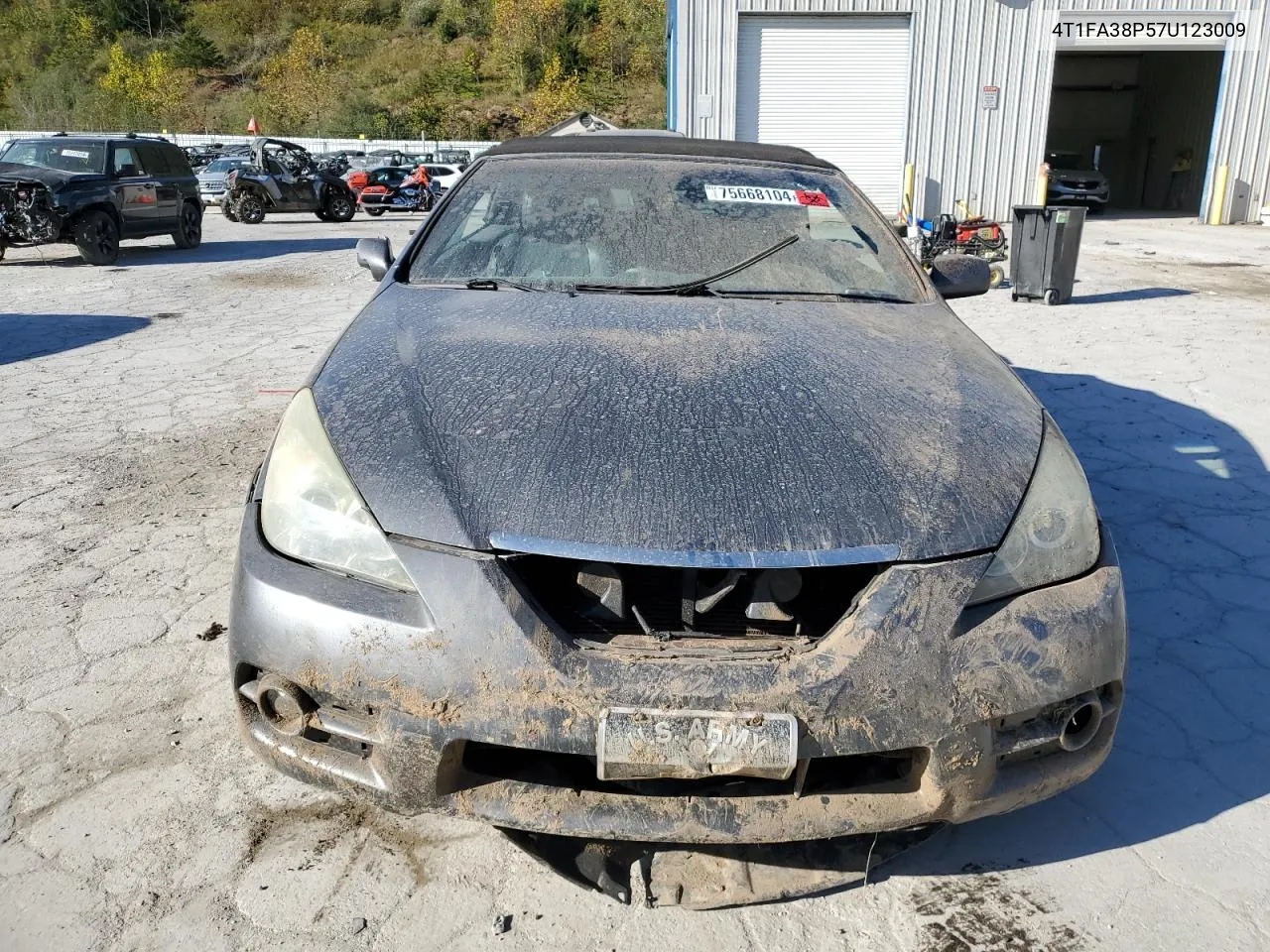 2007 Toyota Camry Solara Se VIN: 4T1FA38P57U123009 Lot: 75668104