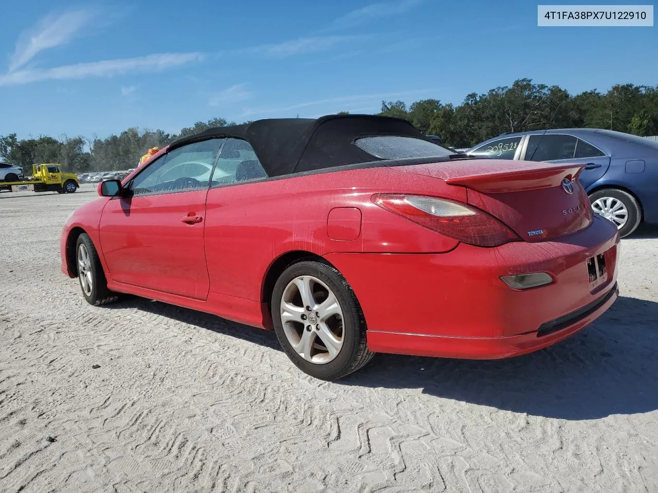 2007 Toyota Camry Solara Se VIN: 4T1FA38PX7U122910 Lot: 76520414