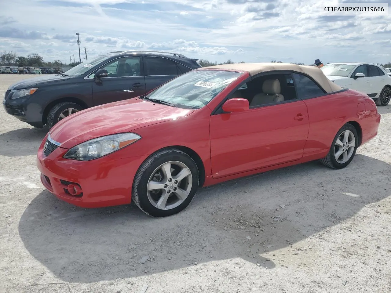 2007 Toyota Camry Solara Se VIN: 4T1FA38PX7U119666 Lot: 76596244