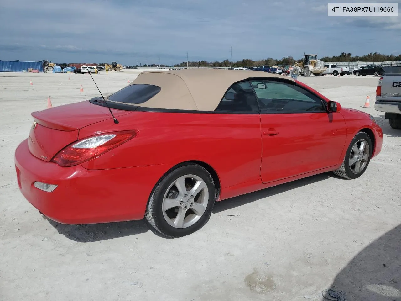 2007 Toyota Camry Solara Se VIN: 4T1FA38PX7U119666 Lot: 76596244