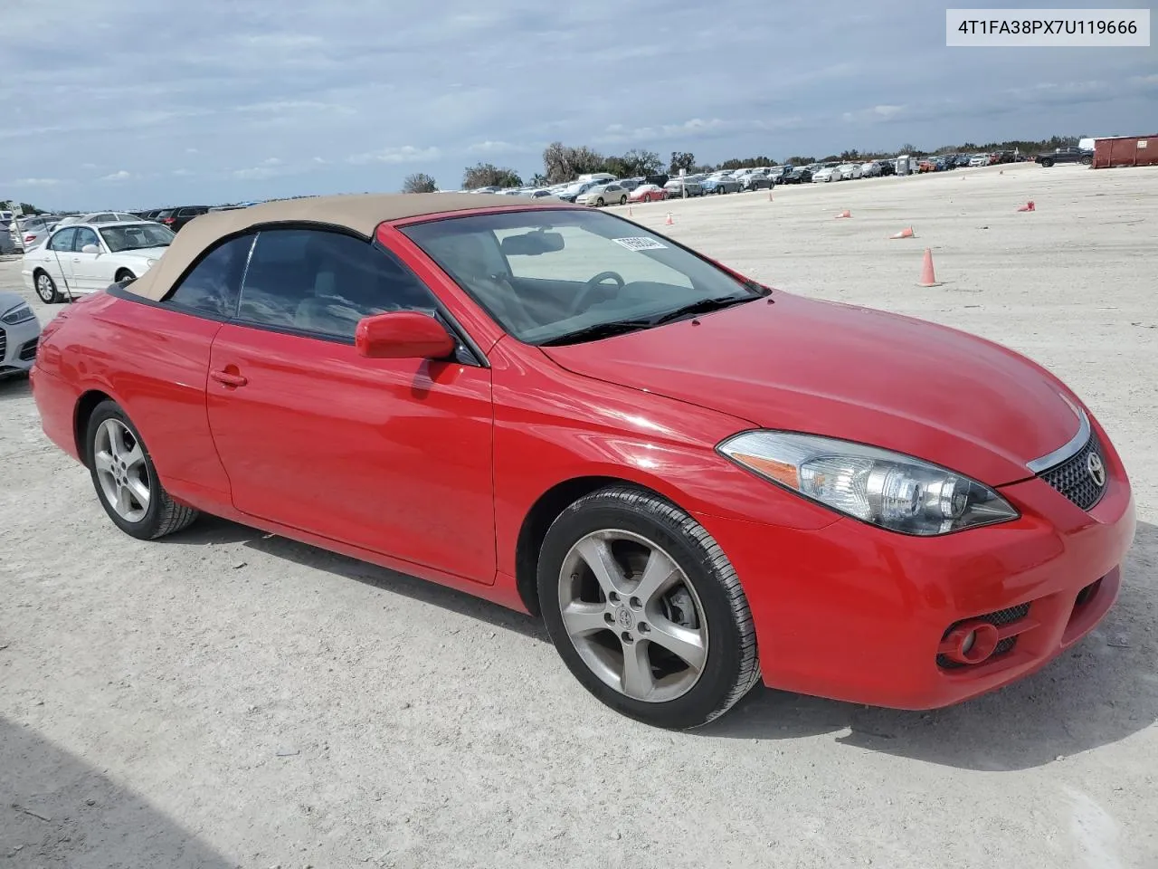 2007 Toyota Camry Solara Se VIN: 4T1FA38PX7U119666 Lot: 76596244