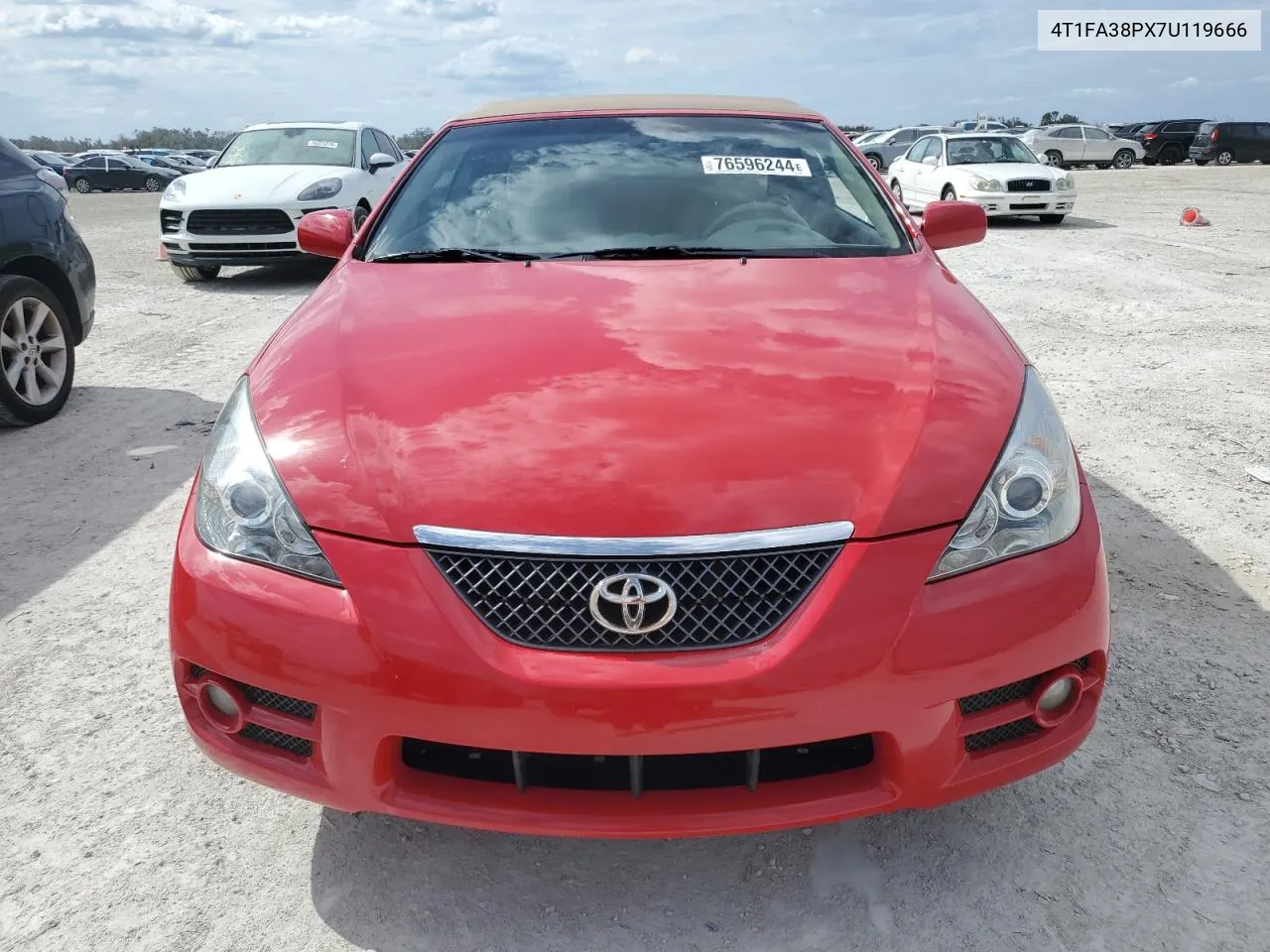 2007 Toyota Camry Solara Se VIN: 4T1FA38PX7U119666 Lot: 76596244