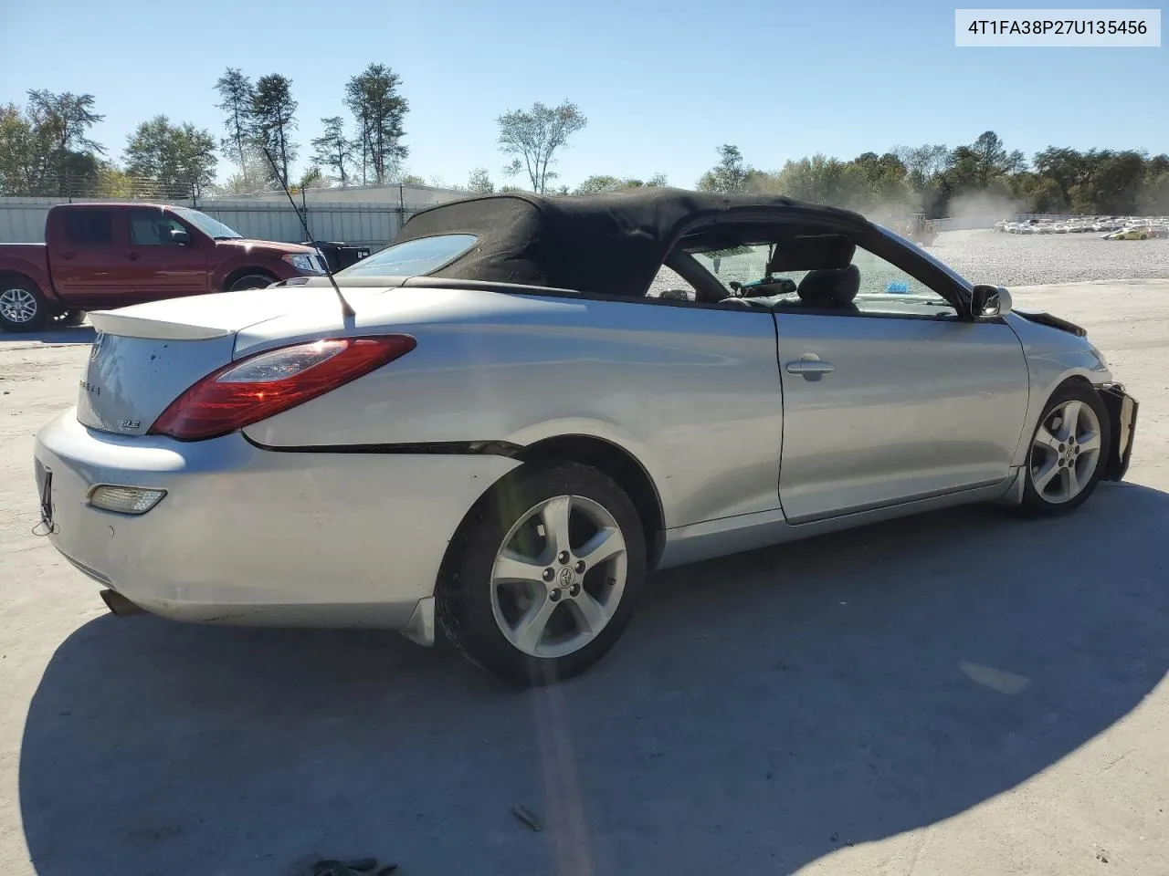 2007 Toyota Camry Solara Se VIN: 4T1FA38P27U135456 Lot: 76681784