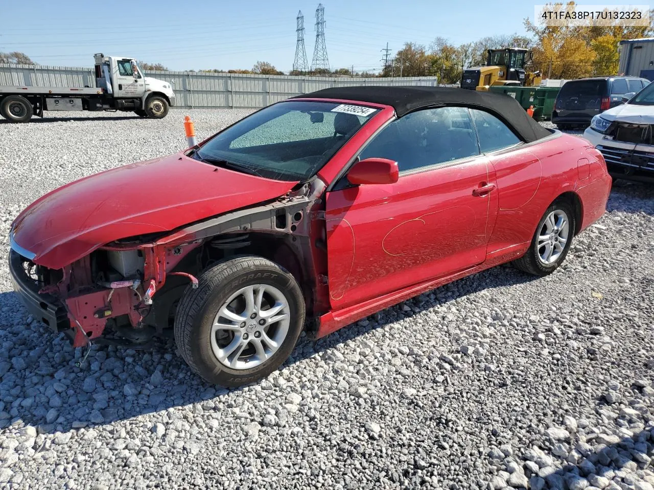 4T1FA38P17U132323 2007 Toyota Camry Solara Se