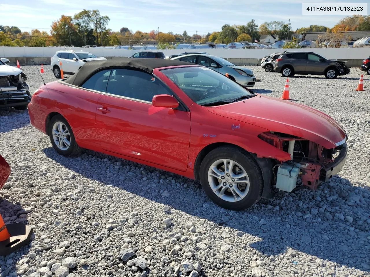 4T1FA38P17U132323 2007 Toyota Camry Solara Se