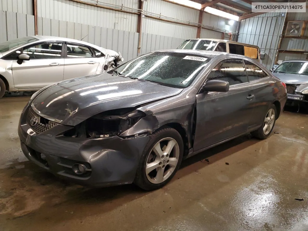 2007 Toyota Camry Solara Se VIN: 4T1CA30P87U114075 Lot: 77423594