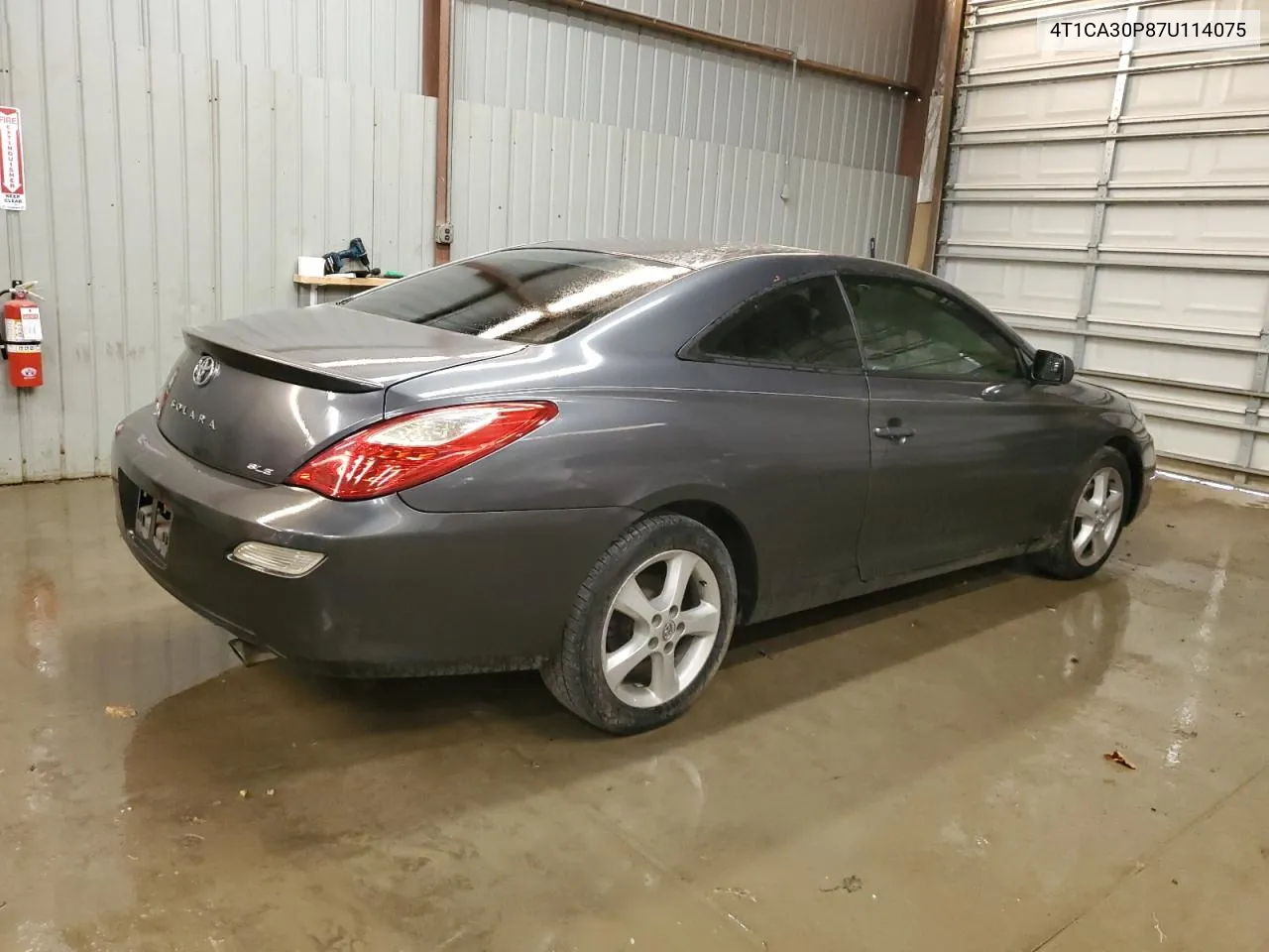 2007 Toyota Camry Solara Se VIN: 4T1CA30P87U114075 Lot: 77423594