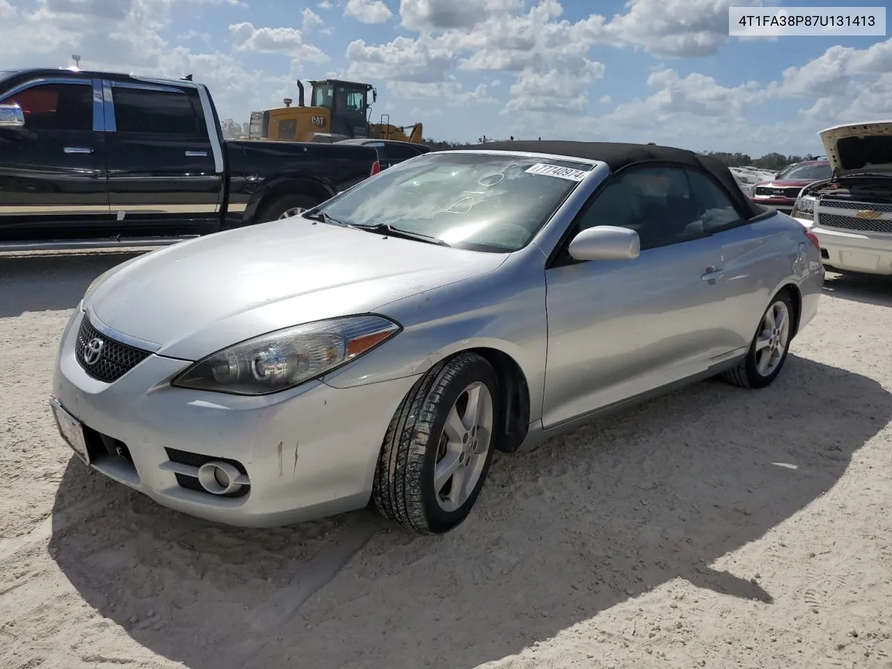 2007 Toyota Camry Solara Se VIN: 4T1FA38P87U131413 Lot: 77740974