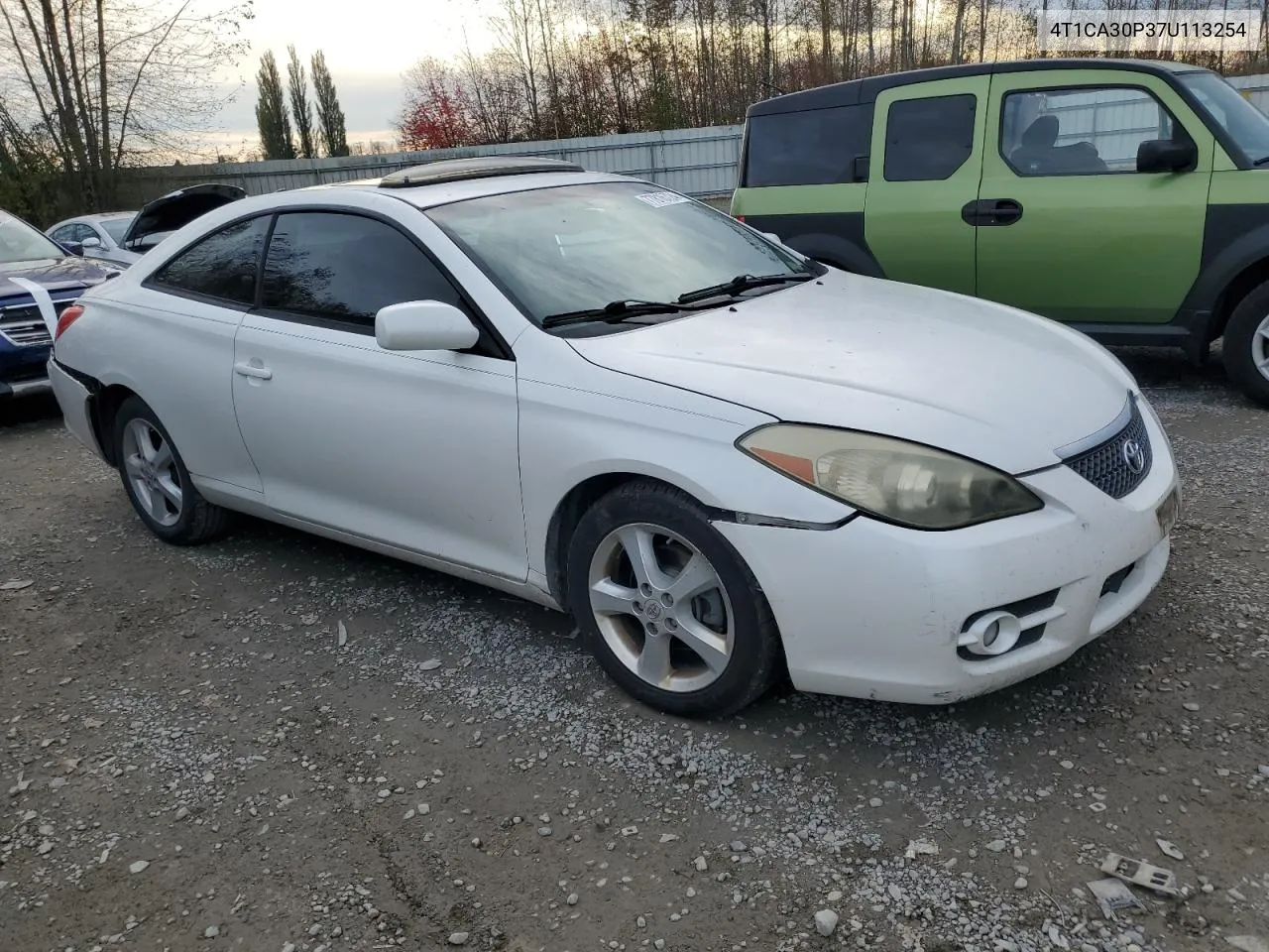 2007 Toyota Camry Solara Se VIN: 4T1CA30P37U113254 Lot: 77816724