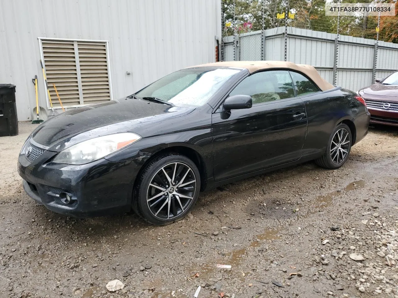 2007 Toyota Camry Solara Se VIN: 4T1FA38P77U108334 Lot: 77876104