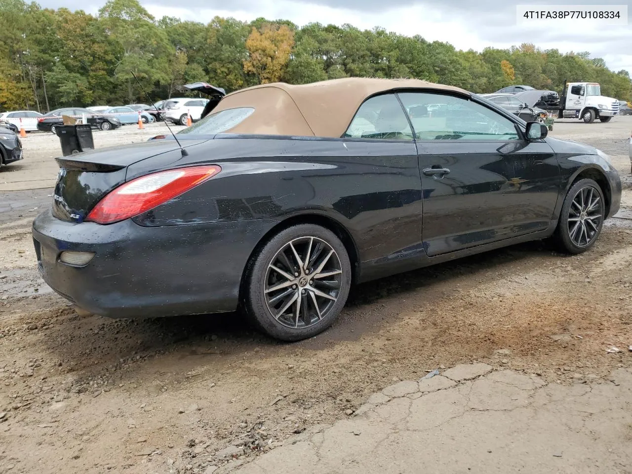 2007 Toyota Camry Solara Se VIN: 4T1FA38P77U108334 Lot: 77876104