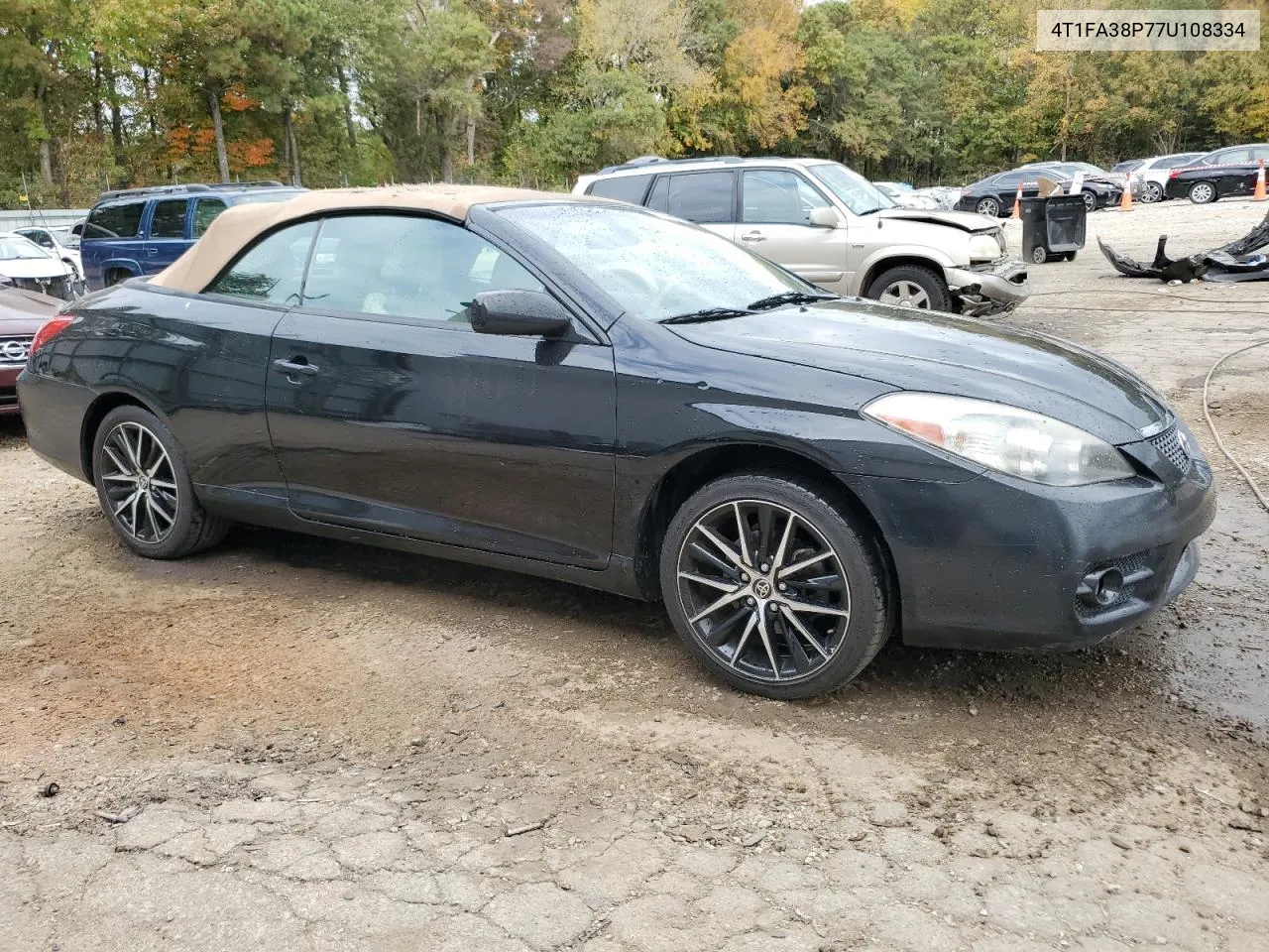 2007 Toyota Camry Solara Se VIN: 4T1FA38P77U108334 Lot: 77876104