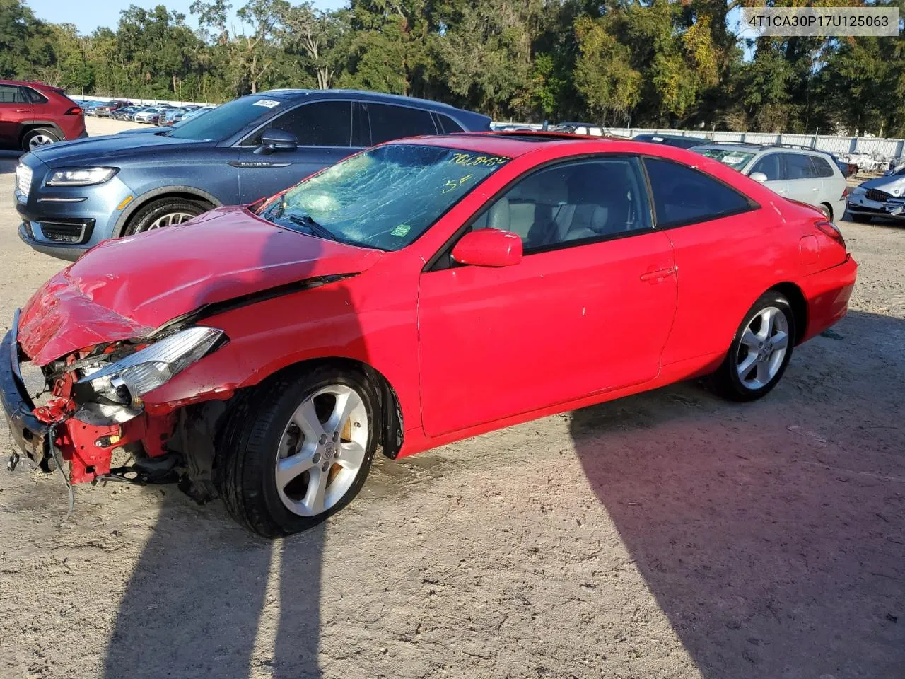 2007 Toyota Camry Solara Se VIN: 4T1CA30P17U125063 Lot: 78668484