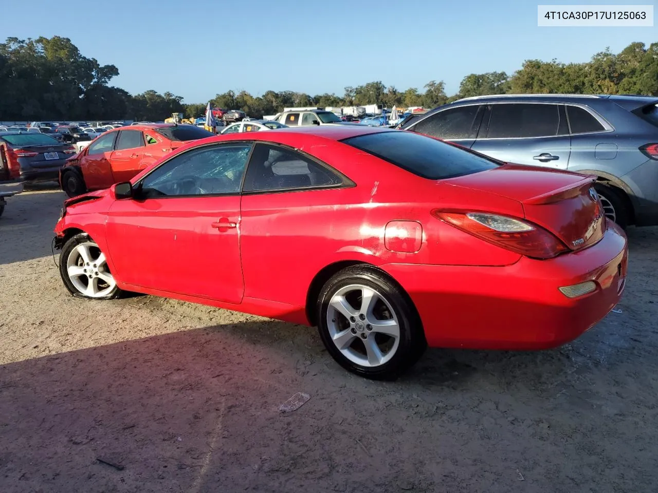 2007 Toyota Camry Solara Se VIN: 4T1CA30P17U125063 Lot: 78668484