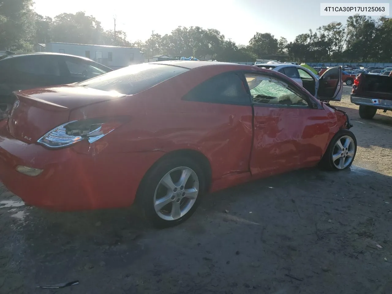 2007 Toyota Camry Solara Se VIN: 4T1CA30P17U125063 Lot: 78668484