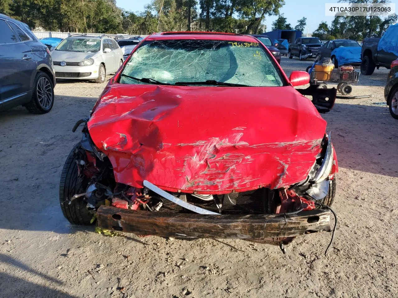 2007 Toyota Camry Solara Se VIN: 4T1CA30P17U125063 Lot: 78668484