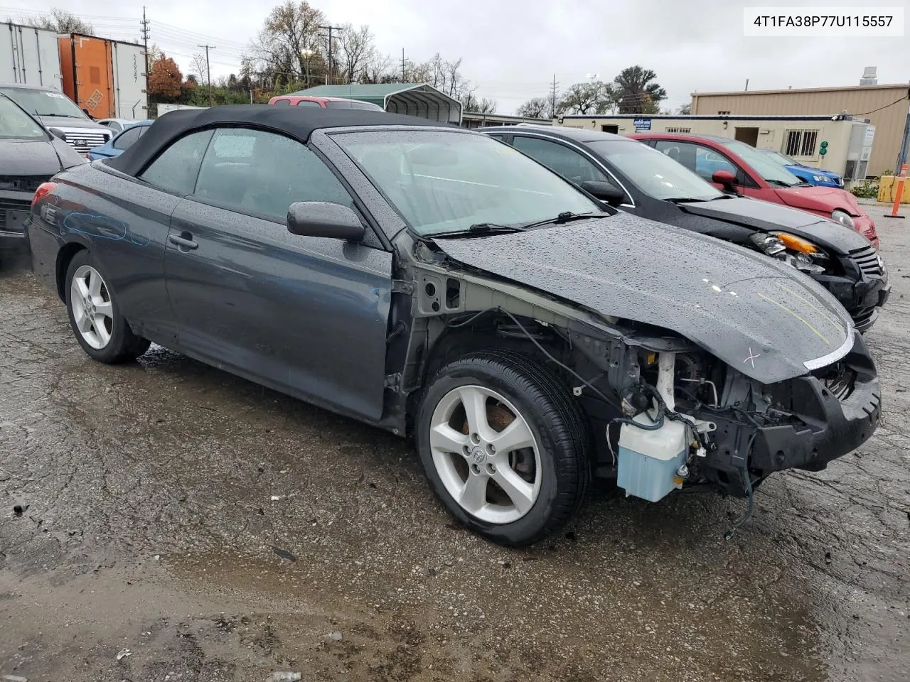 2007 Toyota Camry Solara Se VIN: 4T1FA38P77U115557 Lot: 79041064