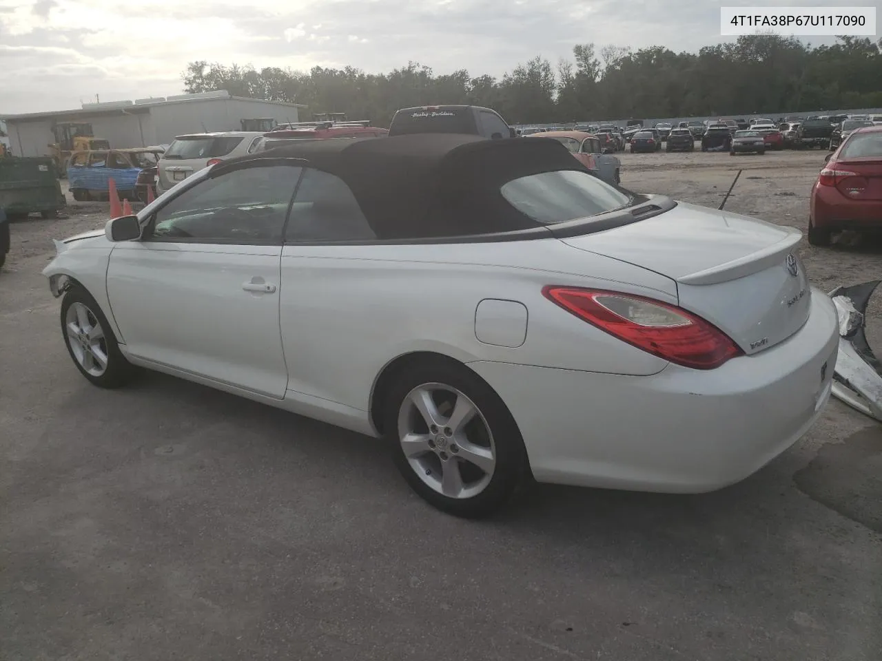 2007 Toyota Camry Solara Se VIN: 4T1FA38P67U117090 Lot: 79426344