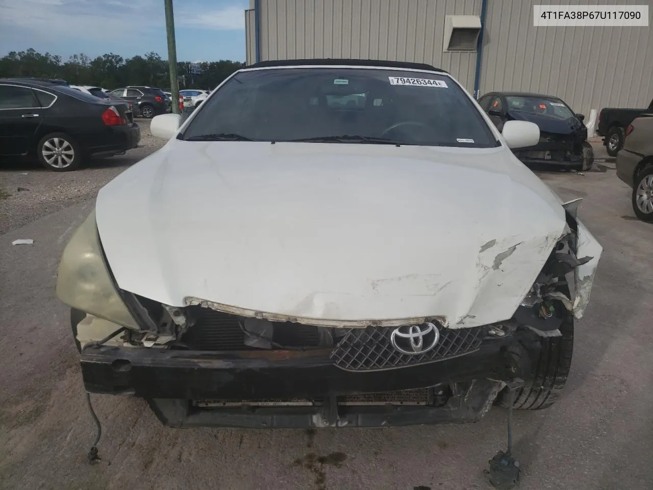 2007 Toyota Camry Solara Se VIN: 4T1FA38P67U117090 Lot: 79426344