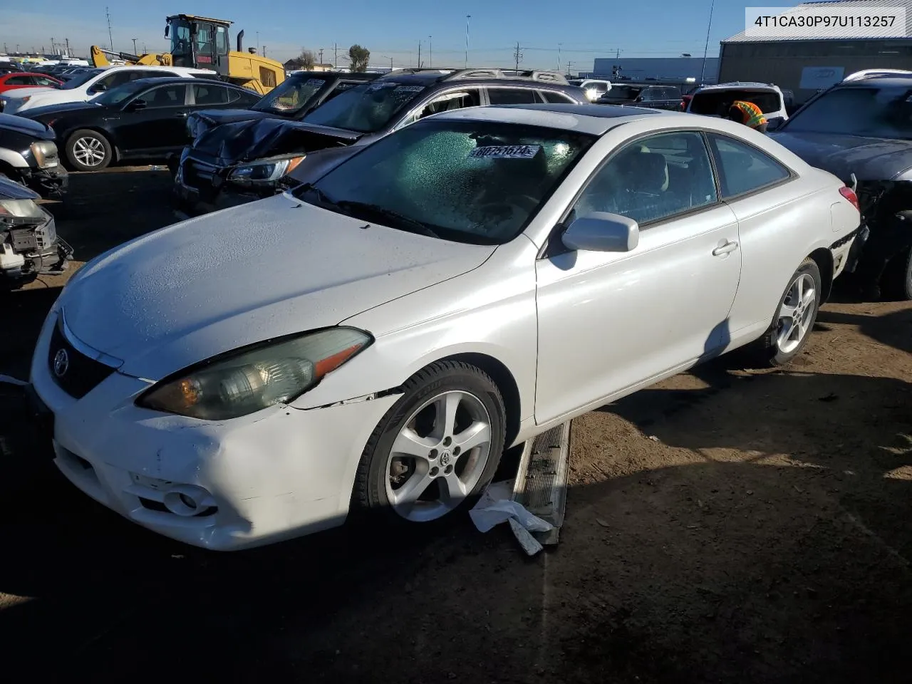 2007 Toyota Camry Solara Se VIN: 4T1CA30P97U113257 Lot: 80751674