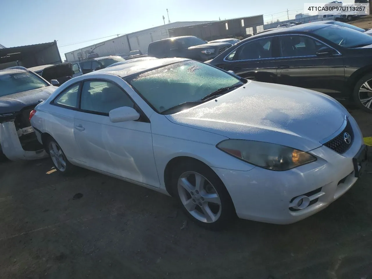 2007 Toyota Camry Solara Se VIN: 4T1CA30P97U113257 Lot: 80751674